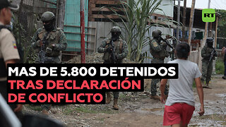 Más de 5.800 personas en Ecuador desde la declaración del conflicto armado interno
