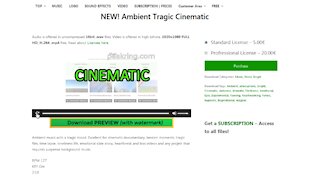 Ambient Tragic Cinematic - Royalty Free Music By peakring.com