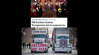 Truckers for Freedom! Canada and USA (Reupload from February 2022)