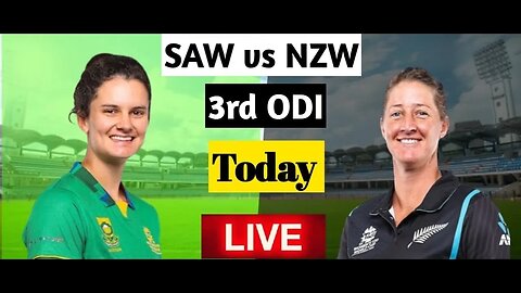 🔴Live: SAW vs NZW 3rd t20 | South Africa Women vs New Zealand Women Live 3rd t20 Score & Commentary
