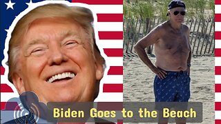 Trump MOCKS Biden at the Beach Live!!!