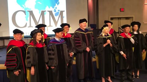 CMM, Jorge Parrott, Nancy Daniel - 2022 College of Theology graduation in Fort Mill, South Carolina