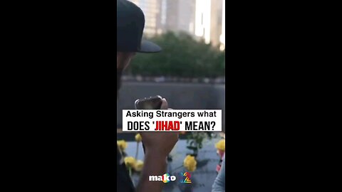 If you don't know what Jihad is you should not talk about the Israeli/Palestinian conflict at all!