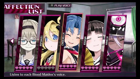 Mary Skelter Nightmares Remake (Switch) - Fear Mode - Part 38: Affection Events #3
