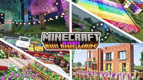 THE BEST Minecraft Mods for Building (Fabric, Forge 1.16.5 - 1.20.1+)
