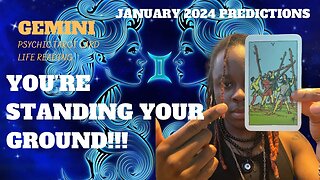 GEMINI - “YOUR STANDING OVATION!!!” JANUARY 2024 ♊️‼️ PREDICTIONS READING