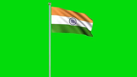 green screen indian flag 🇮🇳