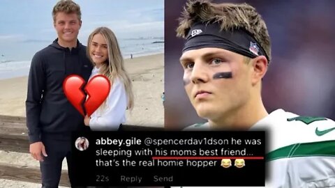 Jets QB Zach Wilson's Ex Says He CHEATED With His Mom's Best Friend | The Internet LOVES It