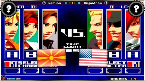 The King of Fighters 2003 (kamion Vs. IkigaiAnon) [North Macedonia Vs. U.S.A.]
