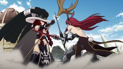 Best Anime Fight - Erza & Wendy vs Irene