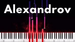 🔥 Alexandrov - Echoes of the Theatre Op.60 No 1 - Aria Adagio Molto Cantabile Classic Piano