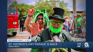 Delray Beach St. Patrick's Parade returns after a 2 year hiatus