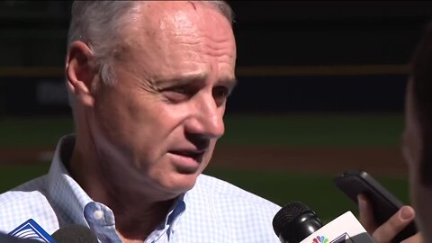 MLB's Rob Manfred on Diamond Sports, future of Brewers broadcasts