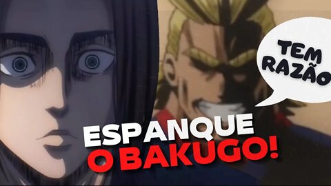 EREN MANIPULANDO O ALL MIGHT PRA VINGAR O MIDORIYA | eren manipulated meme trend tiktok