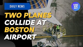 Two Planes Collide At Boston Airport