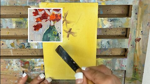 Maple Leaves Painting
