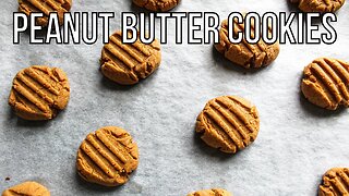 HOW TO MAKE Peanut Butter Cookies | Old Fashioned Homemade Recipe | JorDinner