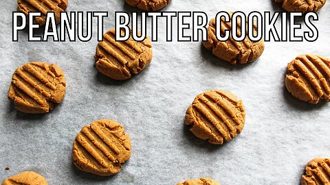HOW TO MAKE Peanut Butter Cookies | Old Fashioned Homemade Recipe | JorDinner