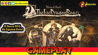 🎮 GAMEPLAY! Jogamos VOICE OF CARDS: THE ISLE DRAGON ROARS, o novo RPG da Square Enix. Confira!