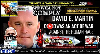 Dr David E Martin - Covid Was An Act of War Against The Human Race (Related links in description)