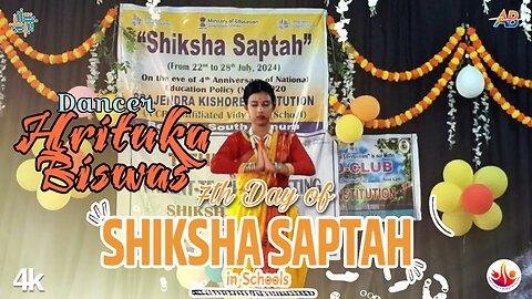 #Day7 of Siksha Saptah | Mahabharat Theme Song | Dance by Hrituka Biswas | BKI | AB Royal Edits