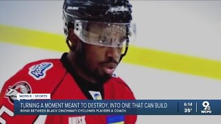 Black hockey players, coach turn racist gesture into empowering movement