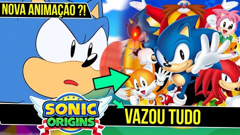 Tudo que Vazou do Novo Sonic Origins - Rk Play #shorts