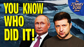 Ukraine Blows Up Dam – Corporate Media Blames Russia!