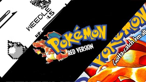 Pokemon Red - Weedle as starter - (Gameboy) - 1996