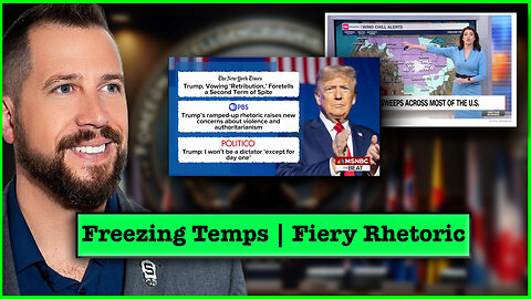 Cold Temps, Hot Tempers: IOWA | Ep 220 | The Kyle Seraphin Show | 15JAN2024 9:30a | LIVE