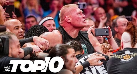 Outrageous locker room - clearing brawls : WWE TOP 10, MAY 15,2023