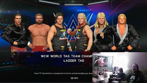 WWE 2K23 Triple Threat Ladder Match