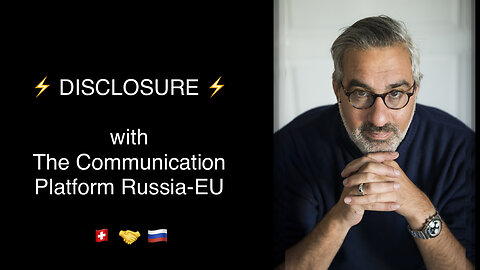 ⚡️INTERVIEW: The Communication Platform Russia🇷🇺 - EU 🇪🇺from Moscow, Russian Federation
