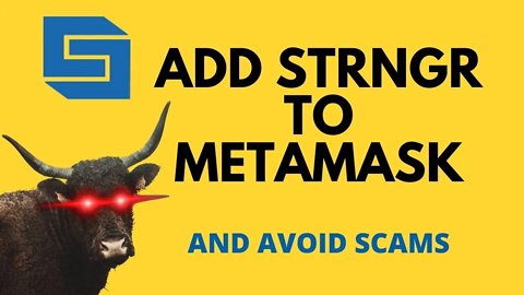 STRONG Becomes STRNGR Avoid Scams & Add It To Metamask