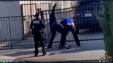 Earning The Hate - LA Police Brutal Bully Attack On A Victim Who Was Cooperating With The Police