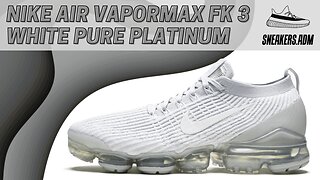 Nike Air VaporMax Flyknit 3 White Pure Platinum - AJ6900-102 - @SneakersADM