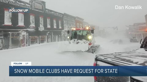 Will equipment to help snowmobile groups rescue stranded drivers be included in the state budget?