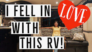 【RV Tour】I FELL IN LOVE WITH THIS RV! - Prevost Featherlite Conversion Bus