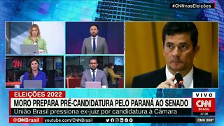 Moro prepara pré-candidatura ao Senado pelo Paraná | @SHORTS CNN