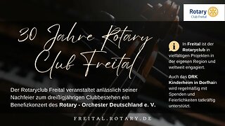 30 Jahre Rotary Club Freital