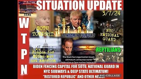 WTPN ~ Judy Byington ~ Situation Update ~ 03-07-24 ~ Trump Return ~ Restored Republic via a GCR