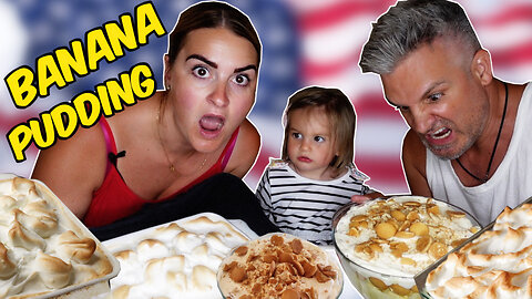 Brits Try BANANA PUDDING for the first time !!
