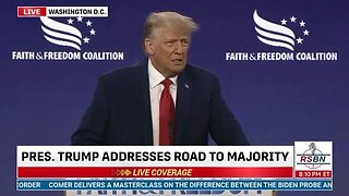 FULL SPEECH: Trump Speaks at Faith and Freedom Coalition: Road to Majority Conference 6/24/23