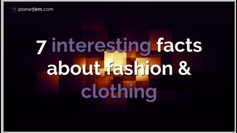 7 interesting facts about clothing and your body