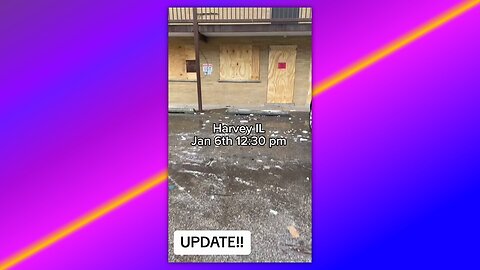 UPDATE: "RESIDENT VIDEO OF HARVEY, ILLINOIS PD BOARDING UP APT BLDG WITH RESIDENTS STILL INSIDE"