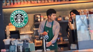 Fake Starbucks Employee Prank!