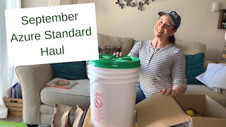 September 2021 Azure Standard Haul