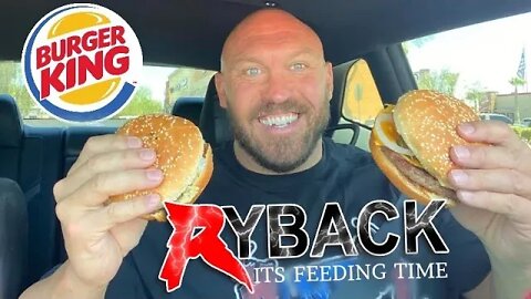 Burger King Impossible Whopper Burger Mukbang Food Review - Ryback Its Feeding Time