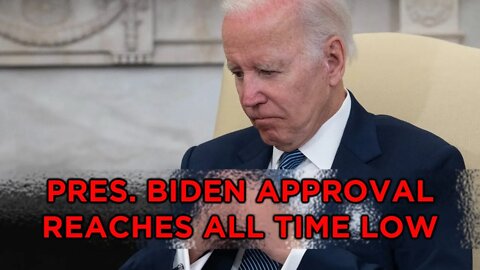 Biden Approval Ratings All Time Low