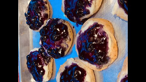 Quick Blueberry Danish